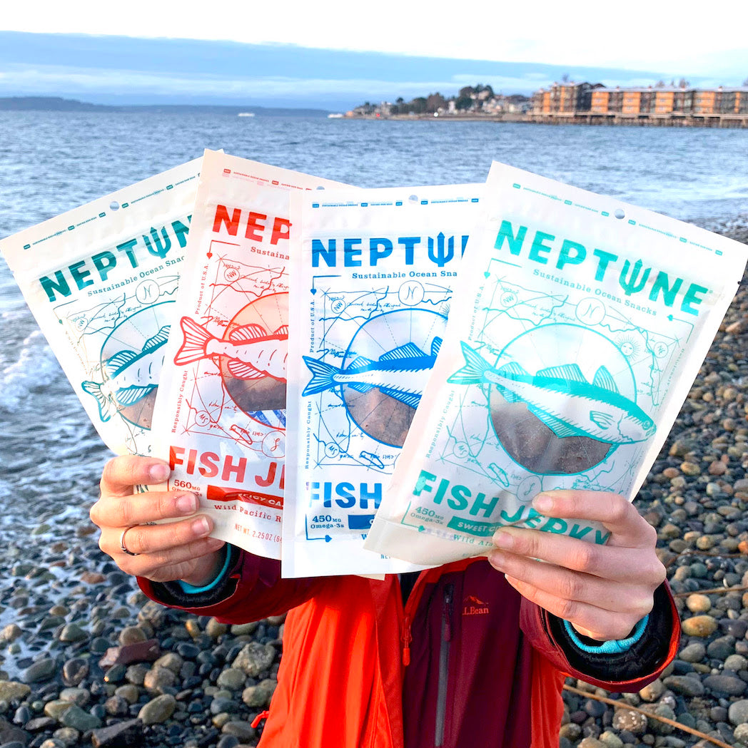 The Fish Jerky Variety Pack Neptune Snacks®